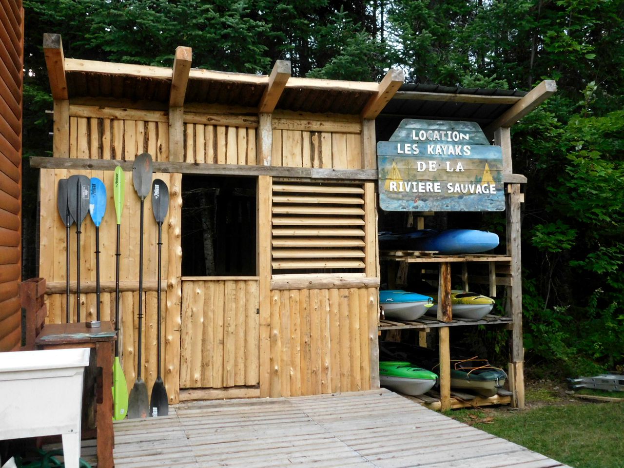 Fantastic Tipi Rental by the Sauvage River for Glamping in Quebec