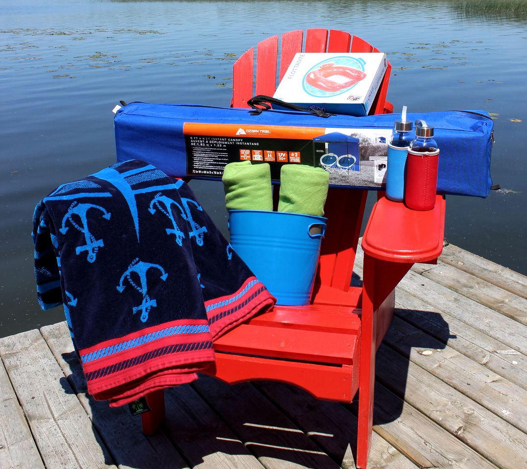 Nautical Themed Camper for Luxury Camping on Lake Simcoe