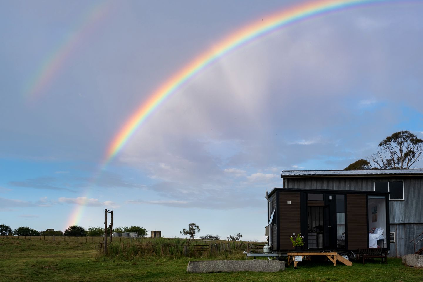 Rustic Tiny House Accommodation in Braidwood Perfect for a Weekend Getaway