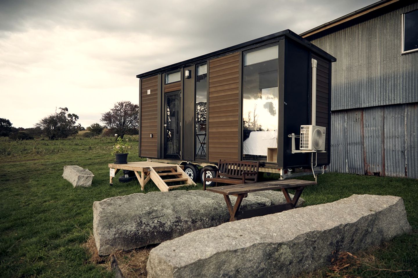 Rustic Tiny House Accommodation in Braidwood Perfect for a Weekend Getaway