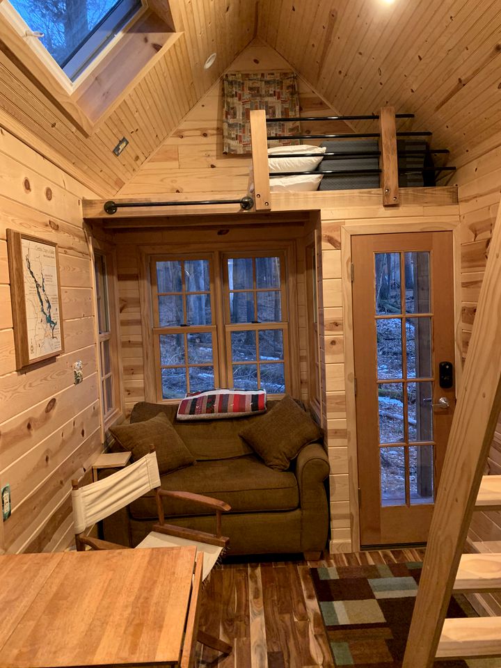 Many Pines Tiny House in in Chetek, WI