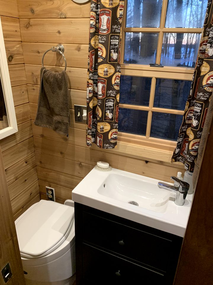 Many Pines Tiny House in in Chetek, WI