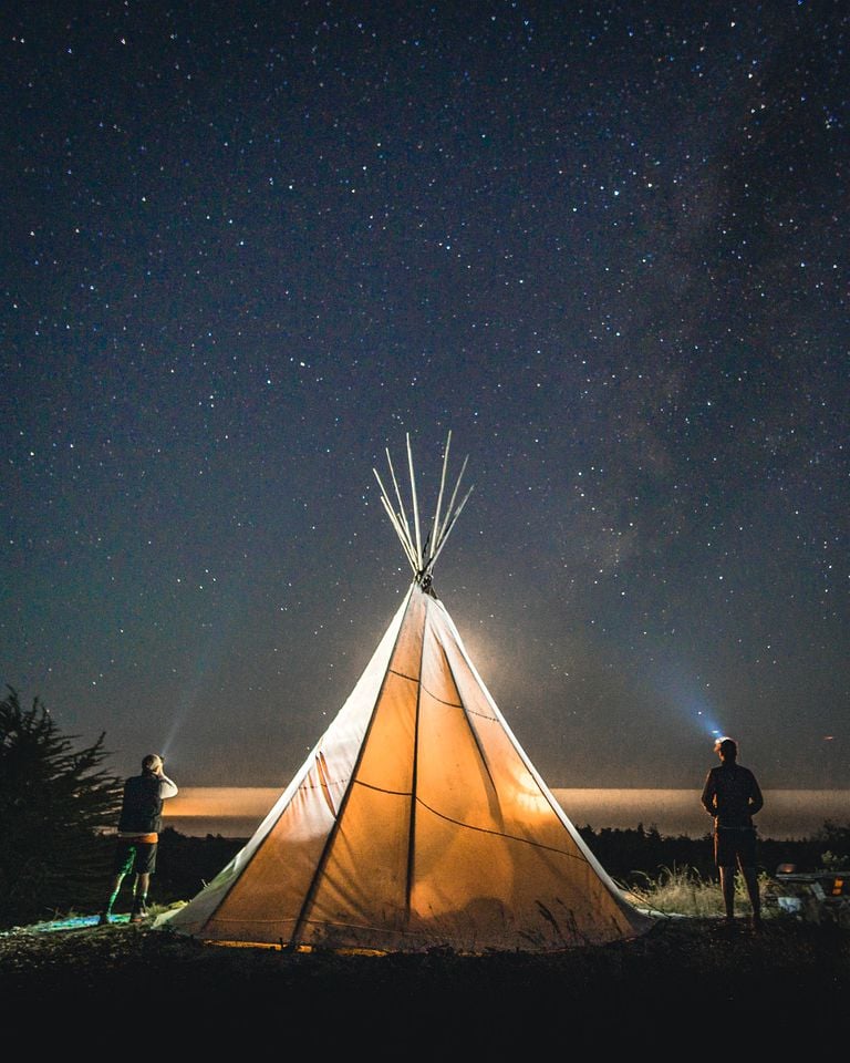 Tipi Rental near Yellowstone for a Nature Escape