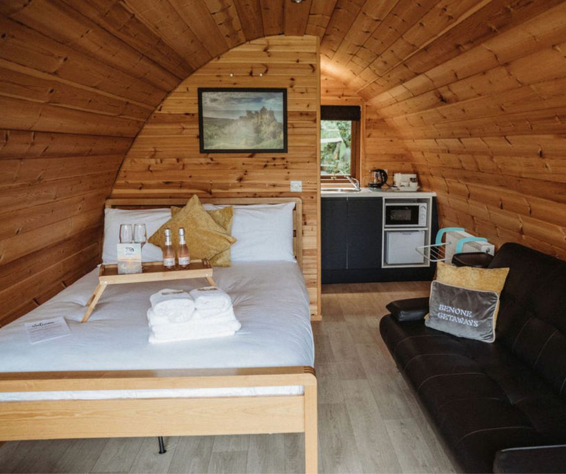 Lovely Pod Rental near the Giant's Causeway for Glamping in Northern Ireland