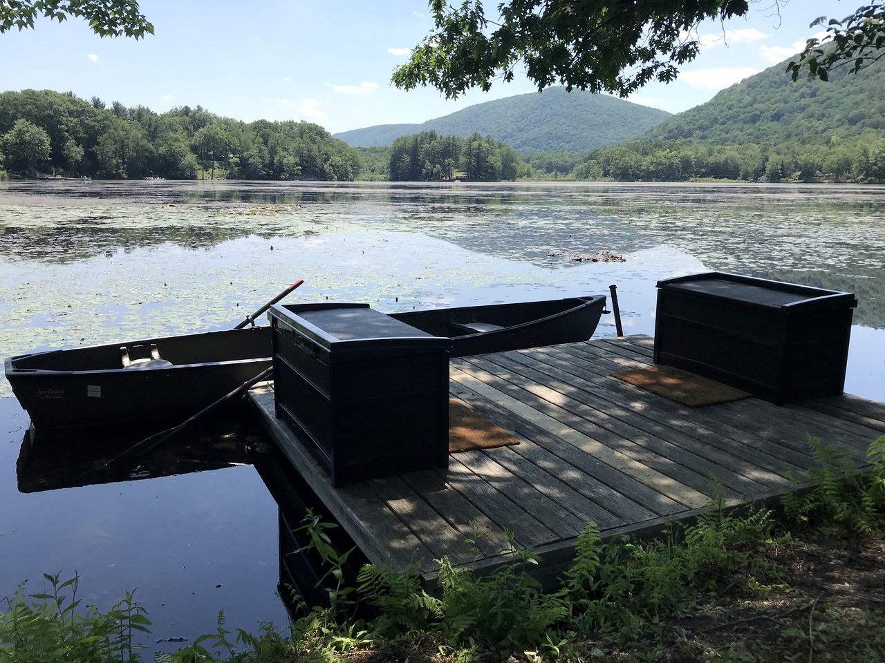 Amazing Twin Island Lake Private Island for Glamping in New York