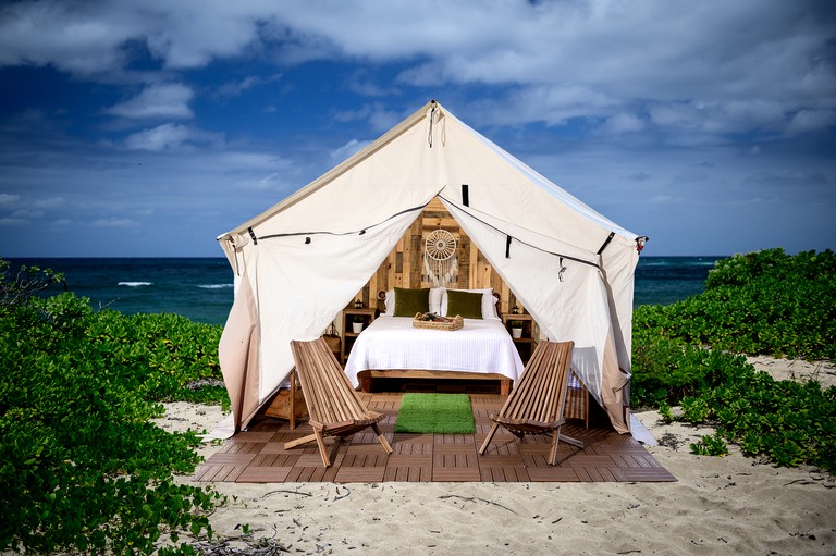 Camping in Oahu