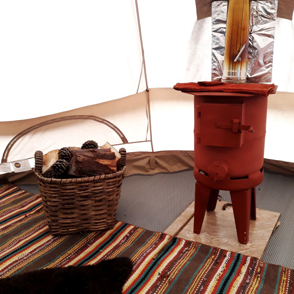 Rustic Glamping Tent Rental Ideal for a Holiday in Portugal