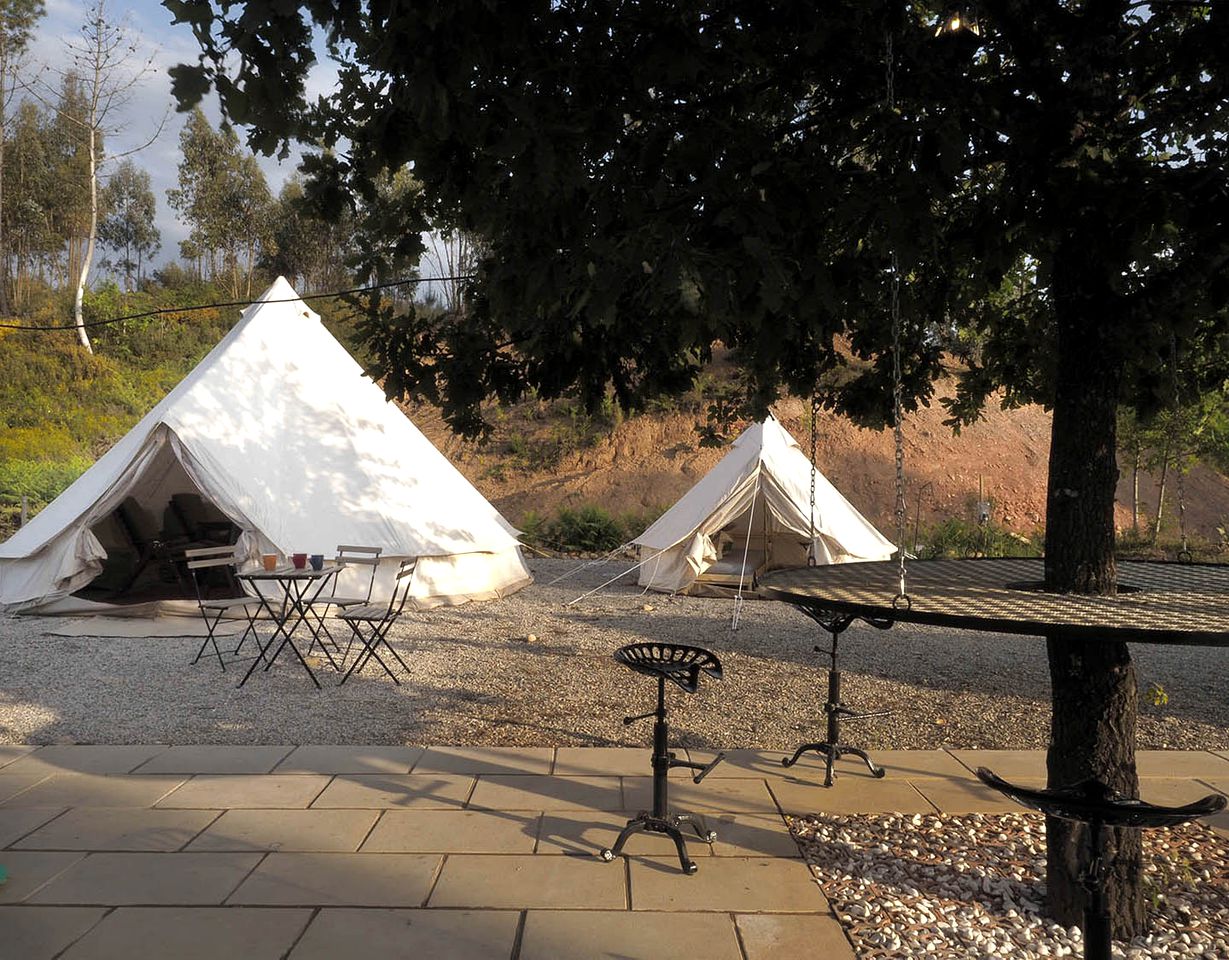 Rustic Glamping Tent Rental Ideal for a Holiday in Portugal