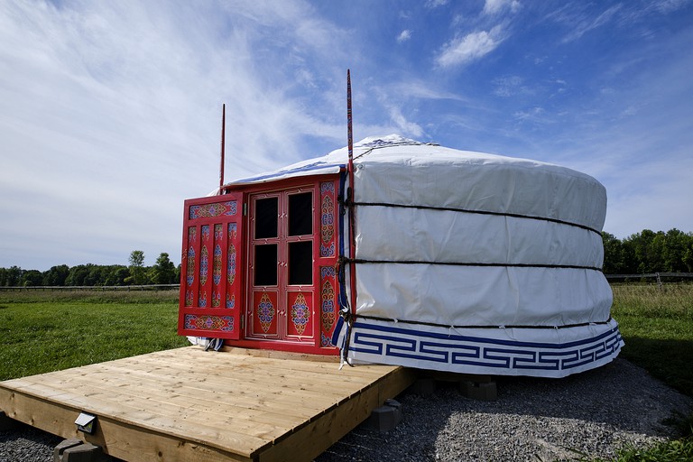 Yurts (Canada, Rideau Lakes, Ontario)