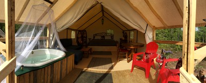 Off-Grid Yukon Glamping Retreat for Couples photo 3