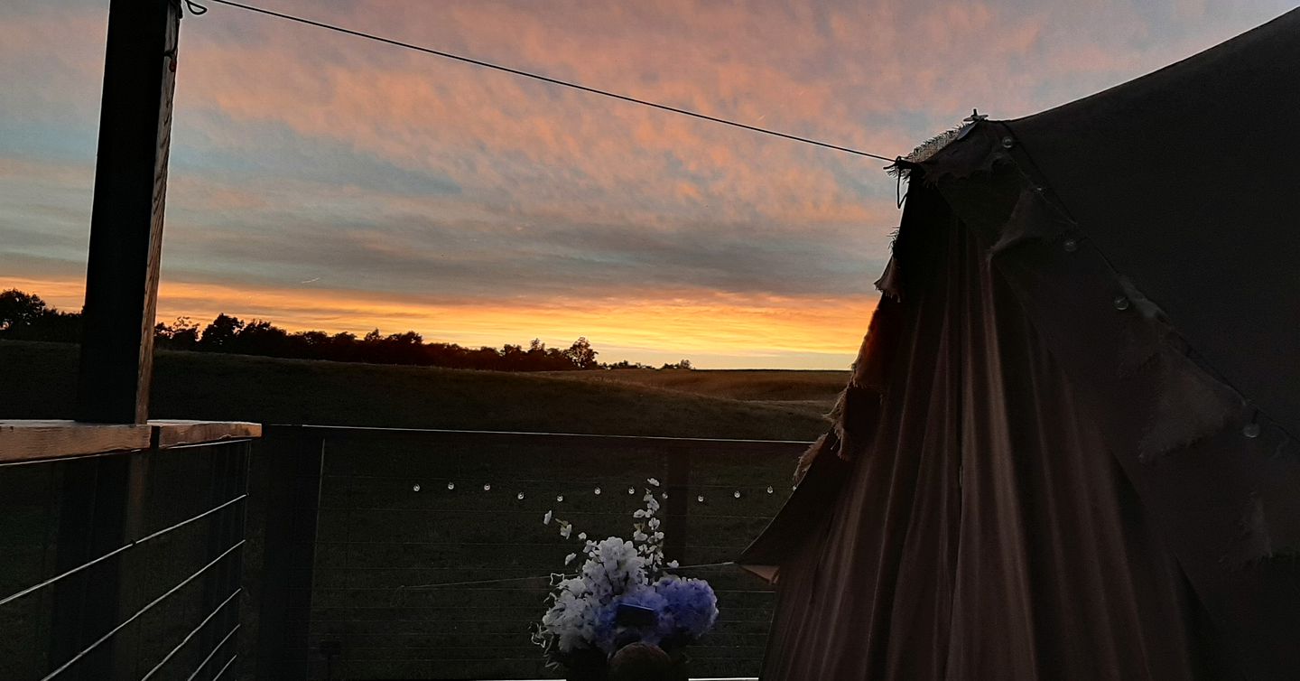 Luxurious Bell Tent Rental Ideal for Glamping in Arkansas