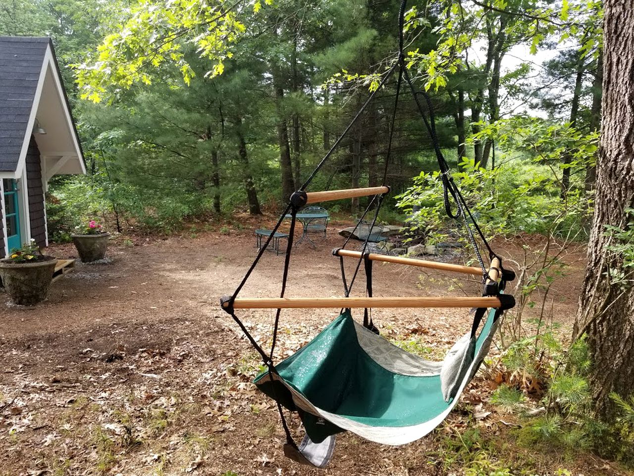 Idyllic Tiny House with a Chiminea Ideal for Weekend Getaways from Boston