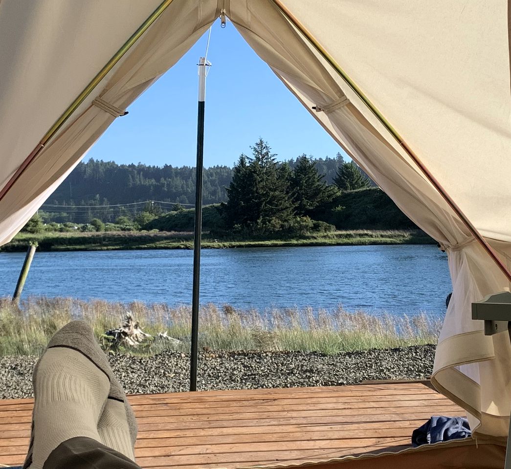 Deluxe Bell Tent Rental Ideal for Glamping in Oregon