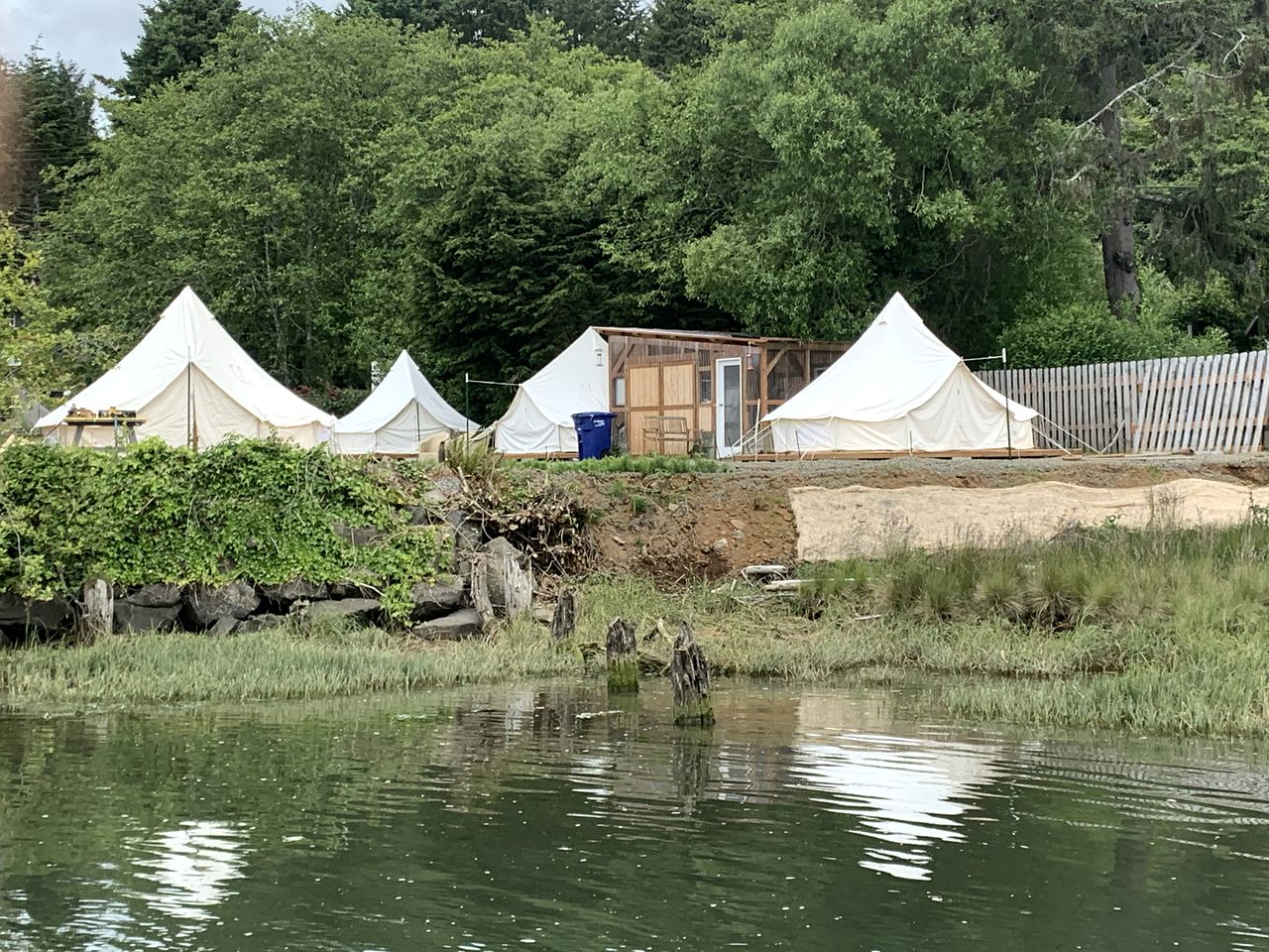 Deluxe Bell Tent Rental Ideal for Glamping in Oregon