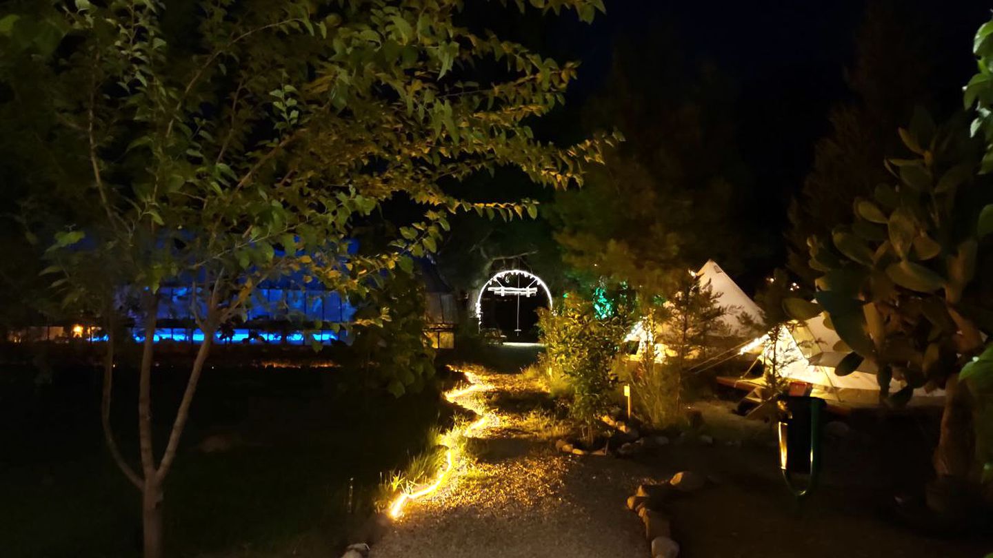 Romantic Bell Tent Rental with Pool Ideal for a Couple's Holiday in Turkey