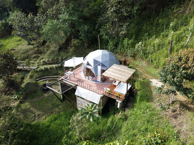 Luxury dome for Cundinamarca glamping