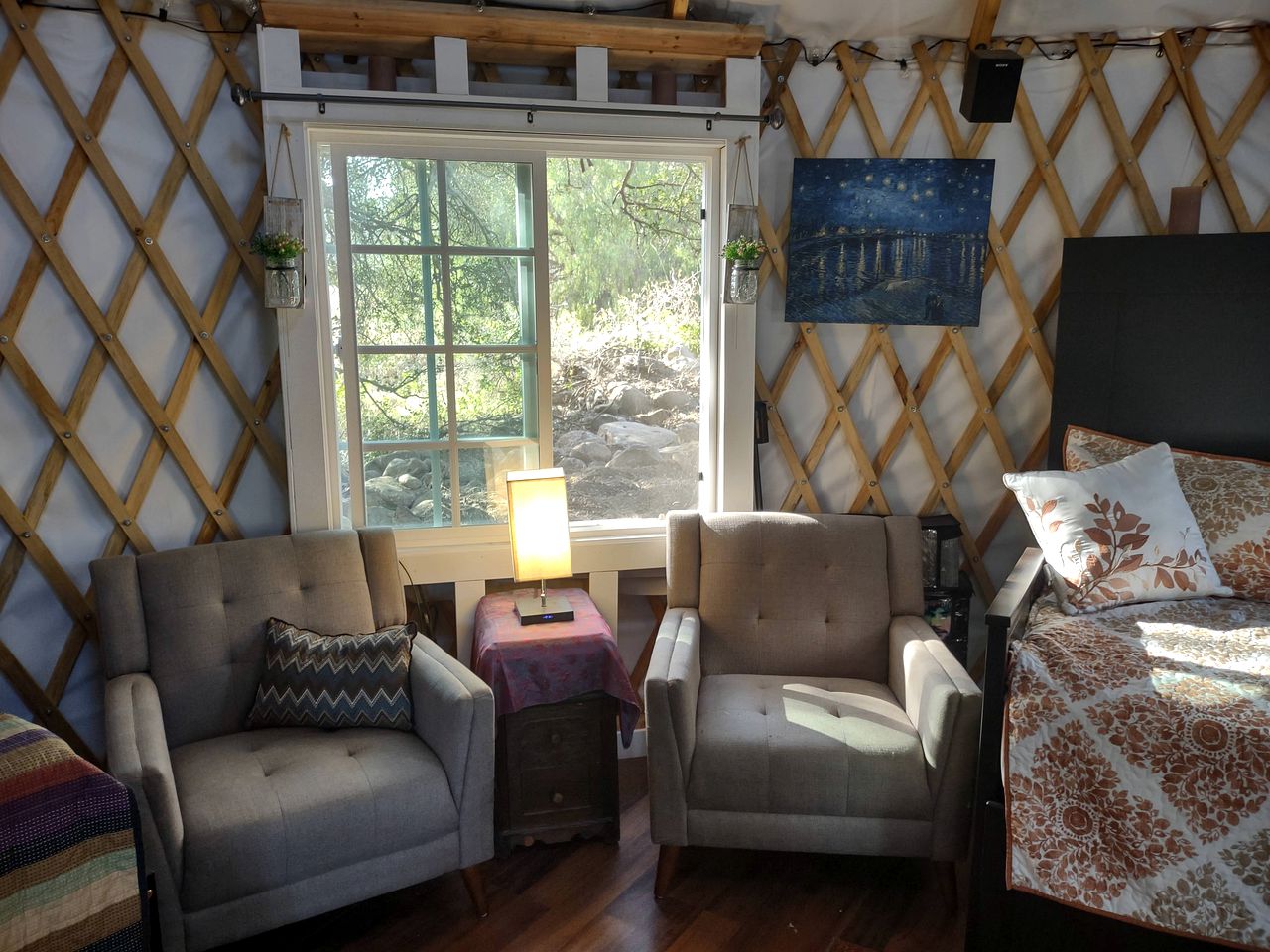 Cozy Glamping Yurt in Santa Paula for a Family Vacation in California