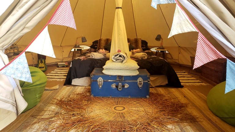 Bell Tents (New Zealand, Waihi, North Island)