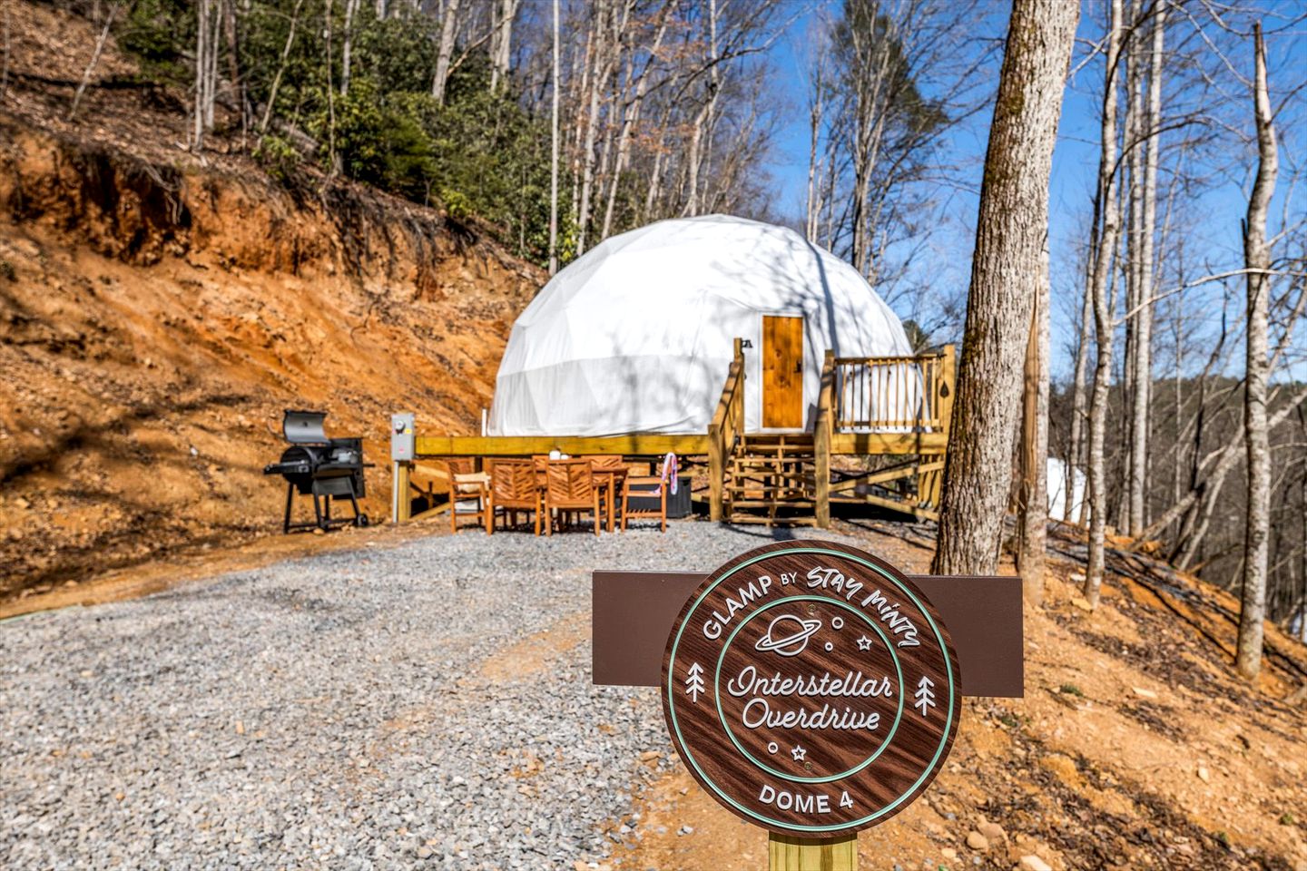 Secluded Dome for a Beautiful Tennessee Vacation