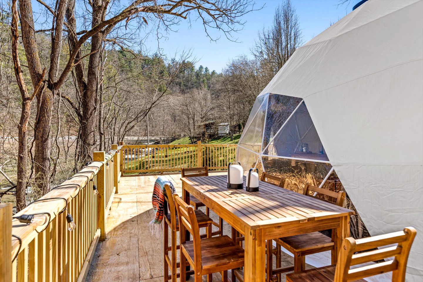 Fantastic Dome Rental for an Amazing Tennessee Glamping Experience