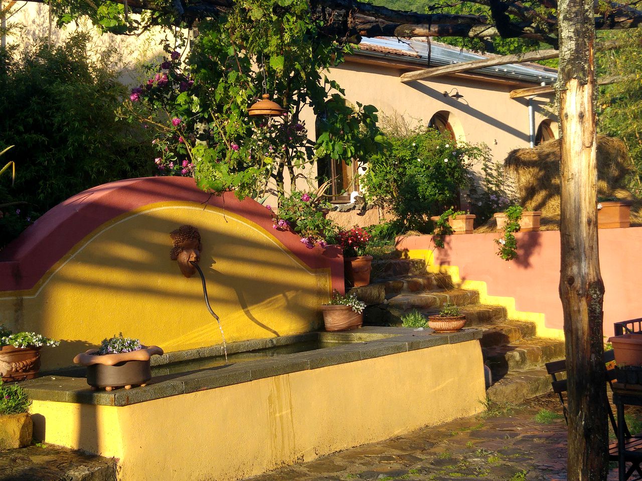 Beautiful Bell Tent makes for a Perfect Tuscan Retreat