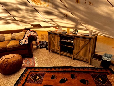 Peaceful Tent Rental with Stunning Forest Views near Trinidad Lake in Colorado photo 4