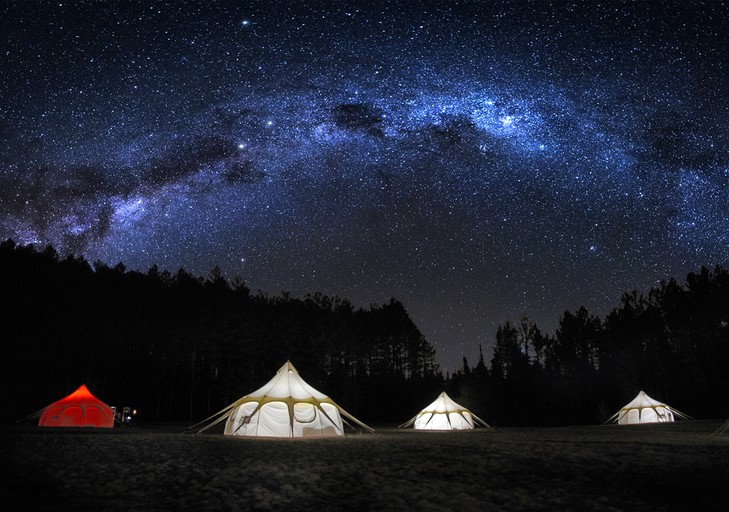 Bell Tents (Canada, Domaine Saint-Bernard, Quebec)