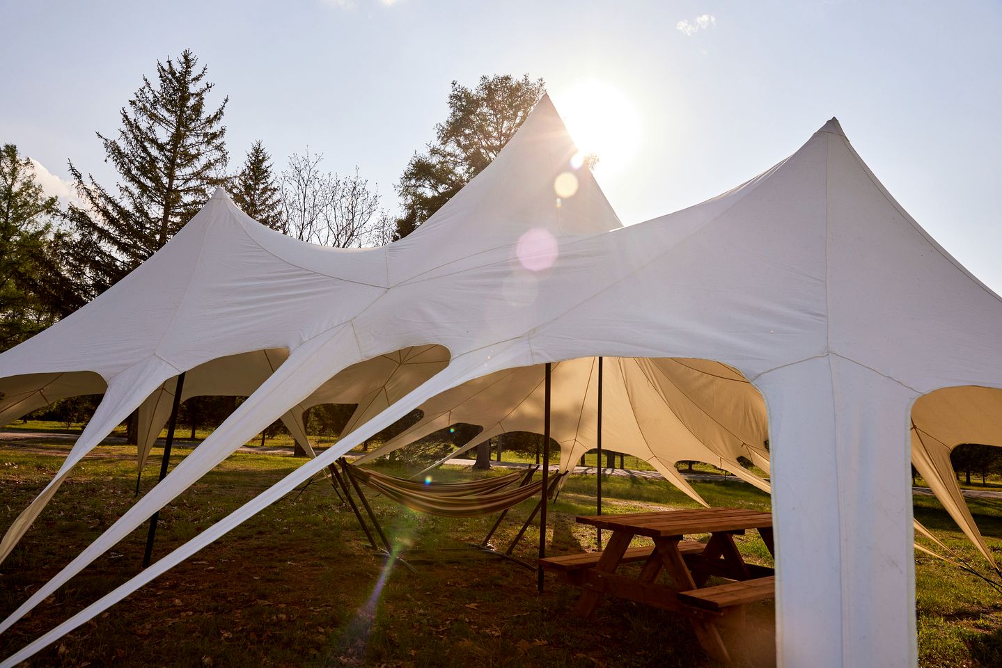 Luxury Bell Tent in Mont Tremblant for a Romantic Getaway