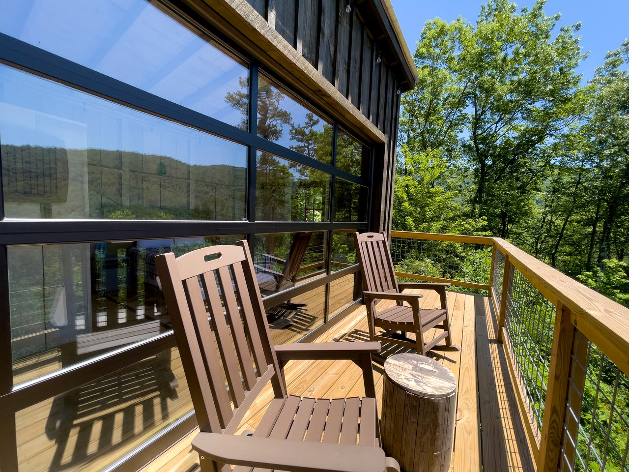 Pet-Friendly Glamping Cabin with Panoramic Views near Nantahala National Forest