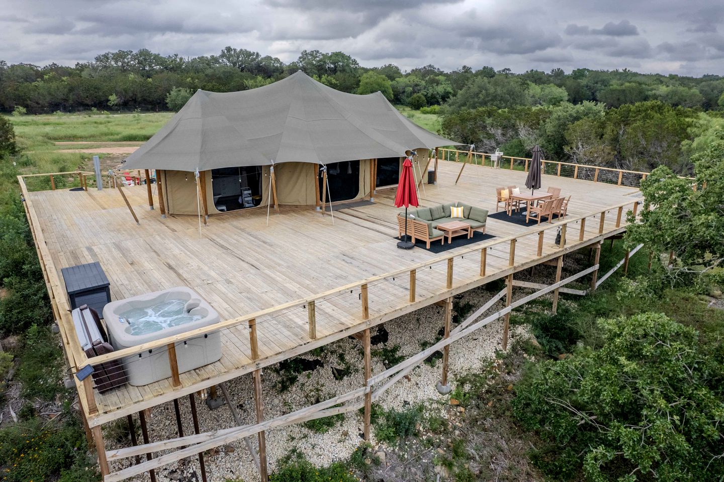 Rest and Recharge at this Wonderful Glamping Destination in Burnet, Texas