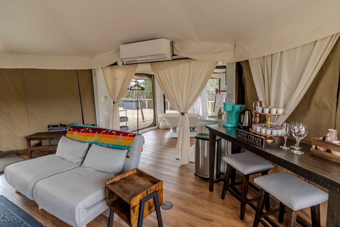 Rest and Recharge at this Wonderful Glamping Destination in Burnet, Texas