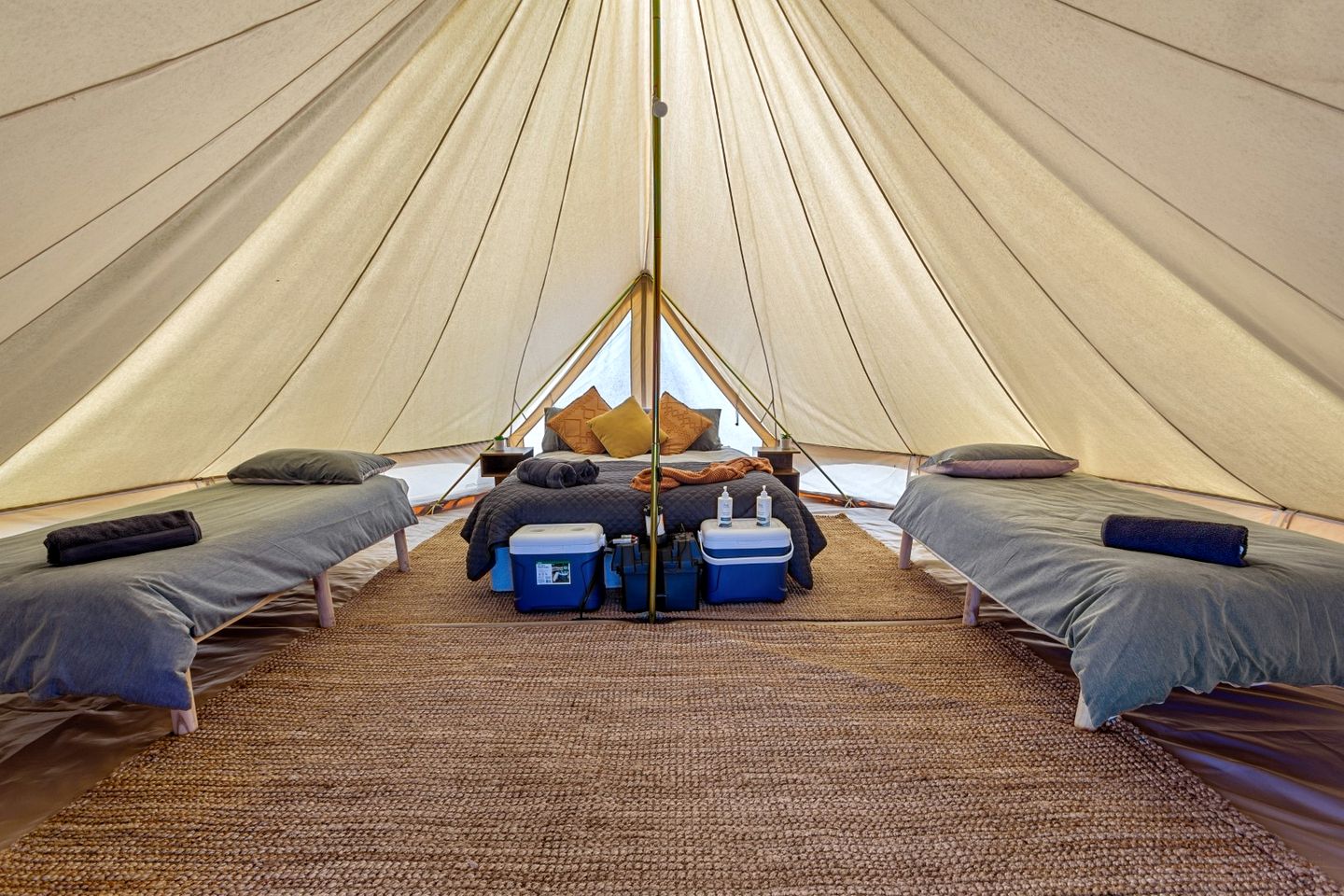 Bell Tent Retreat for Two in Victoria's Picturesque Otway Ranges, Australia
