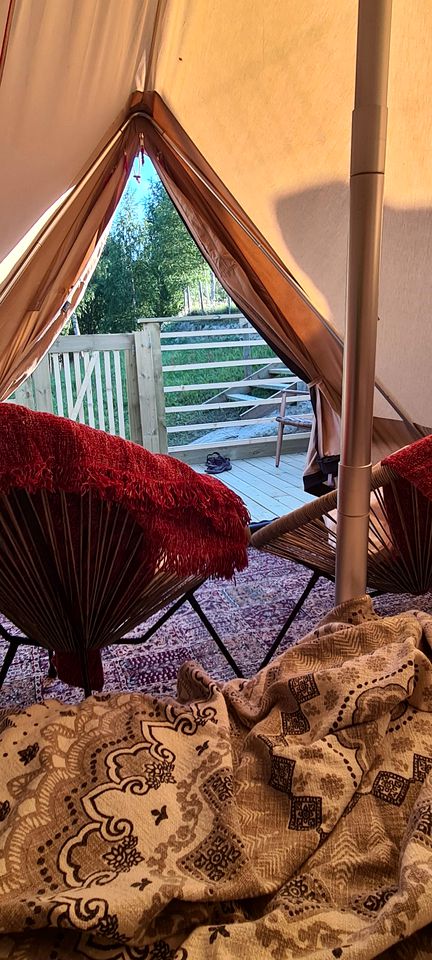 Romantic Glamping Getaways and Goat Yoga on this Strawbery Farm in Sweden