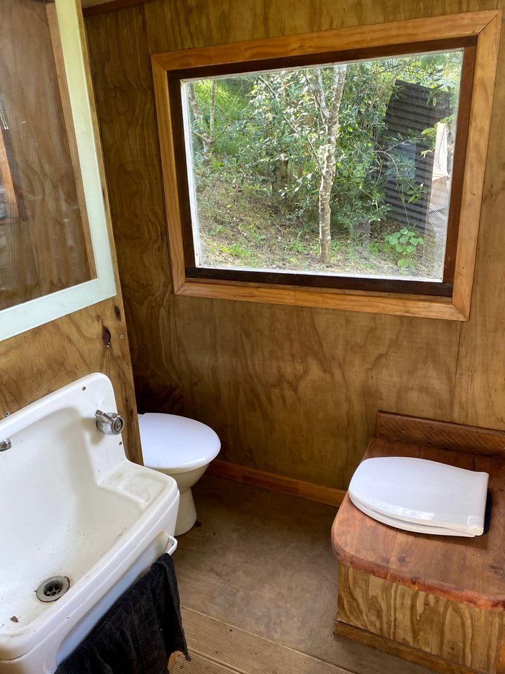 Off-Grid Bell Tent Glampsite Overlooking Creek, with Outdoor Fireplace in Waikato, New Zealand