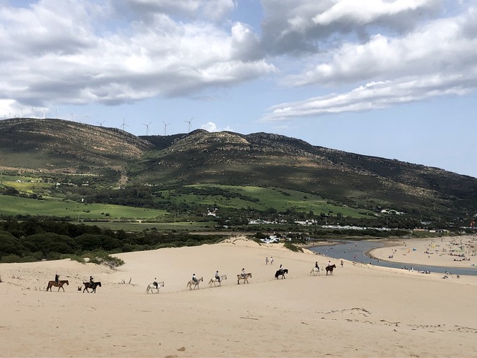 Yurts (Spain, Tarifa, Andalusia)