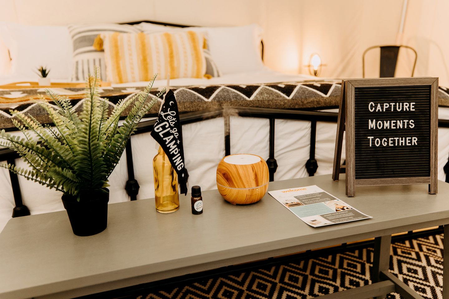 Deluxe Safari Tent for a Georgia Glamping Escape at Unicoi State Park