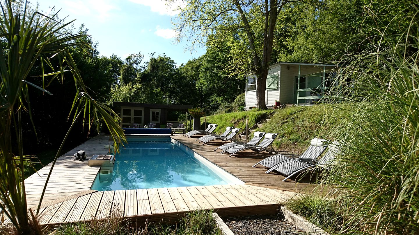 Charming Vacation Rental with a Shared Pool near Biarritz, South-West France