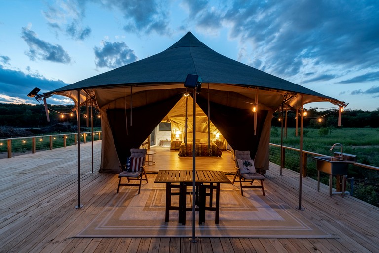 Safari Tents (United States of America, Burnet, Texas)