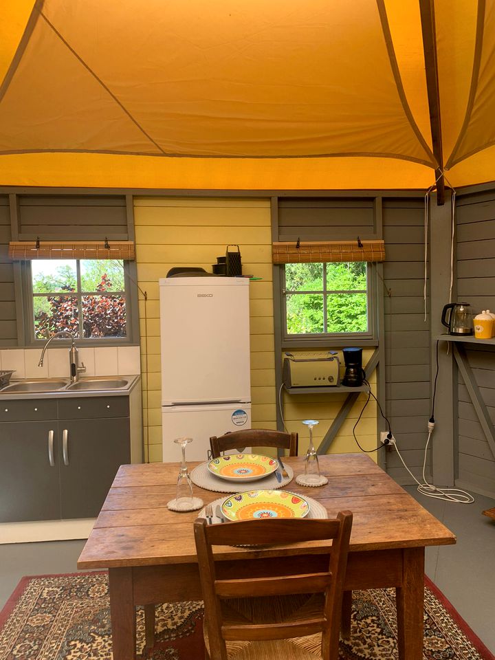The Yurt at Les Forges