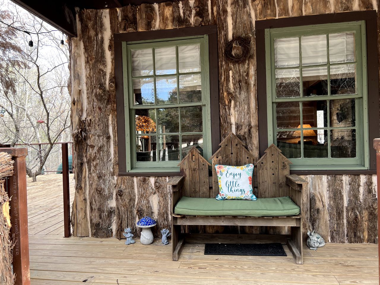 Magical Treehouse with Slide by Brazos River for Family Glamping Adventures in Texas