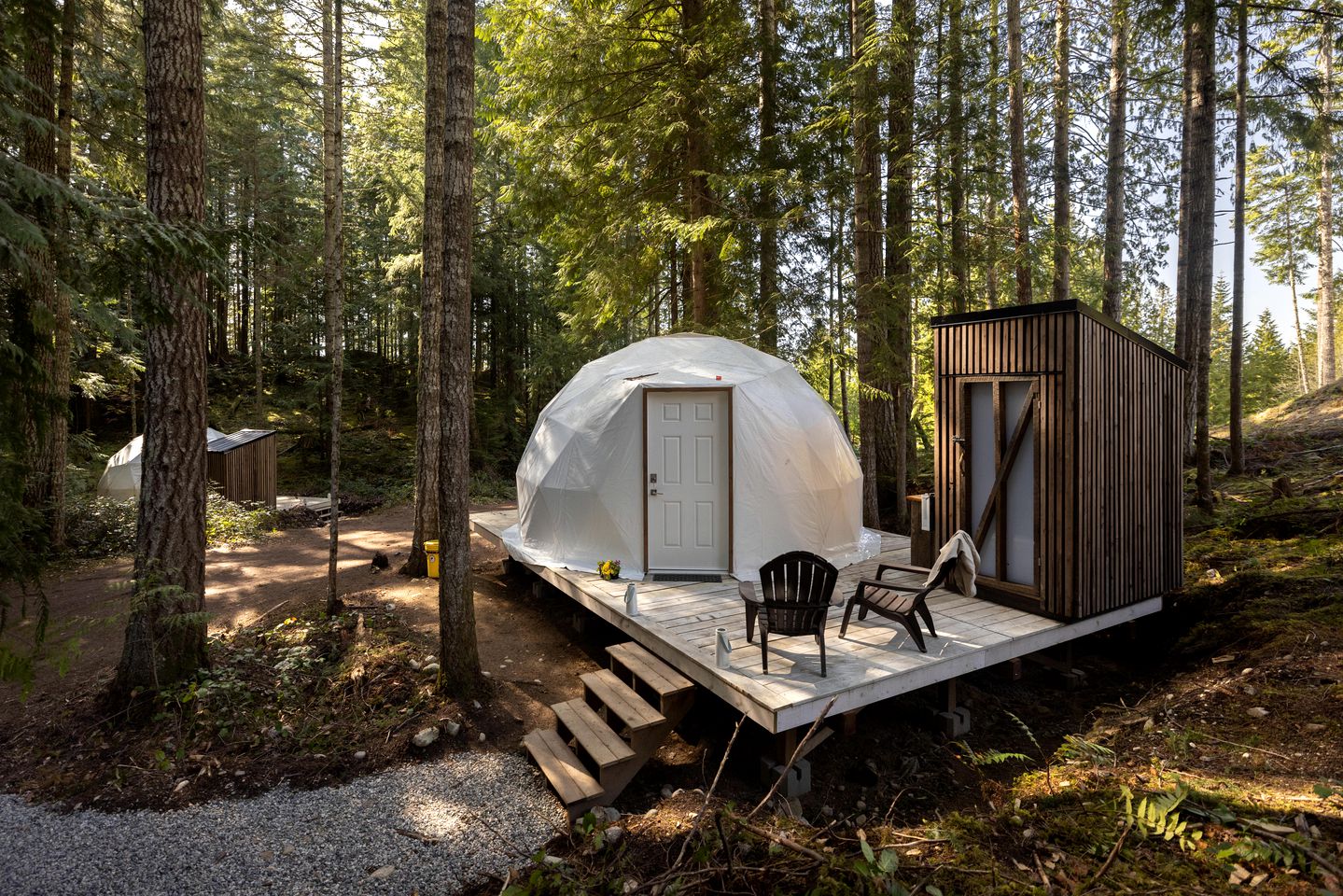 Pet-Friendly Dome in Eco-Friendly Glamping Destination in Sechelt, BC