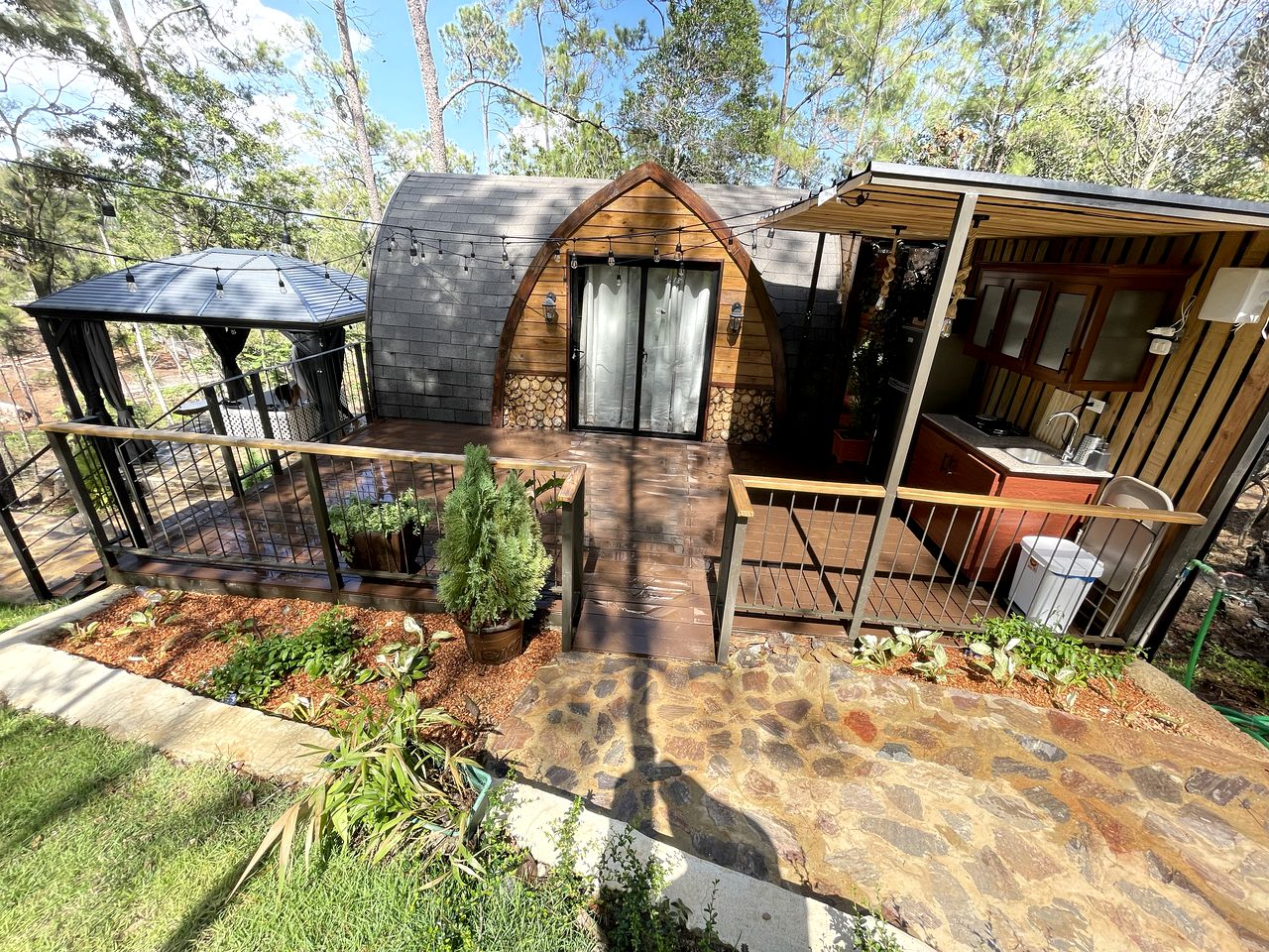 Idyllic Pods with Covered Jacuzzi Great for Couples in Dominican Republic