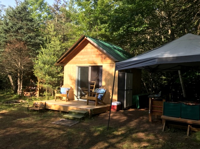 RU Tentrr Signature Site Piney Wood Hills, Tented Cabins, Mineville