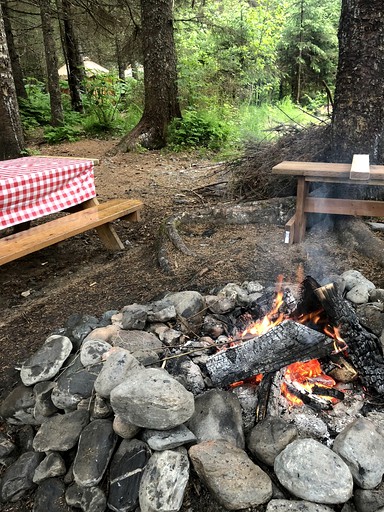 Yurts (United States of America, Seward, Alaska)