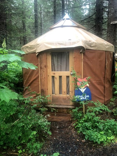 Yurts (United States of America, Seward, Alaska)