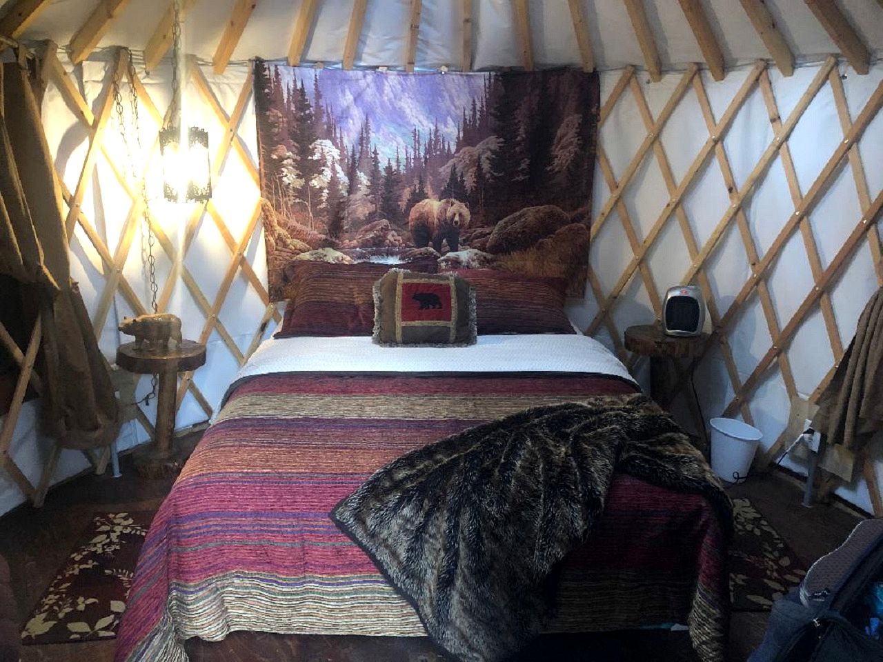 Alaskan Yurt Glamping Village in Seward for a Nature Escape