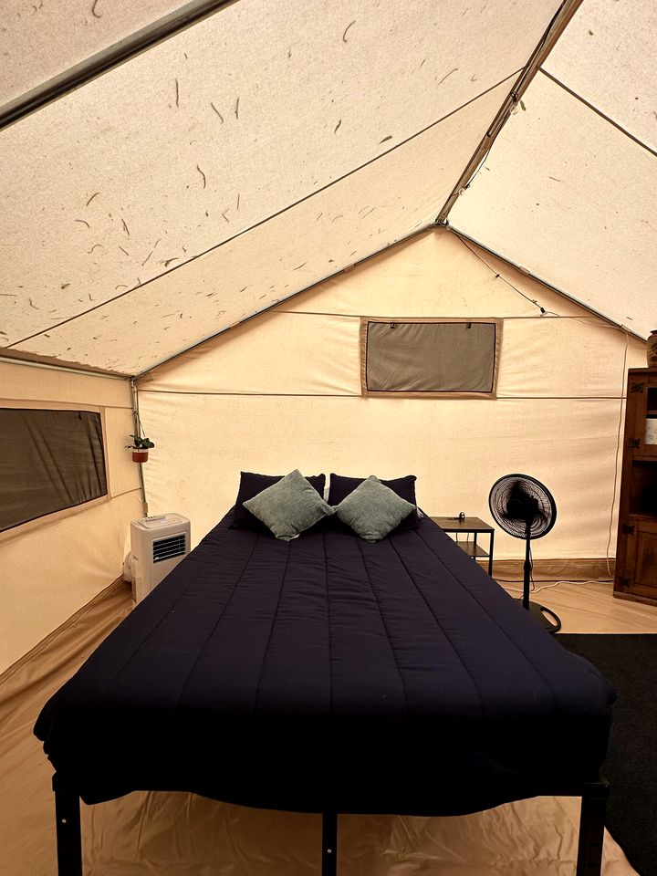 Cute Safari Tent with Fire Pit in Murfreesboro, Arkansas