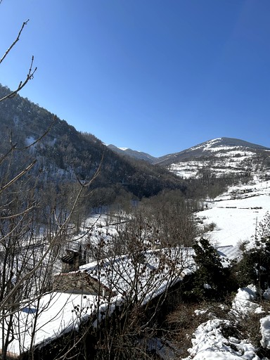 Cabins (Spain, La Vall de Bianya, Catalonia)