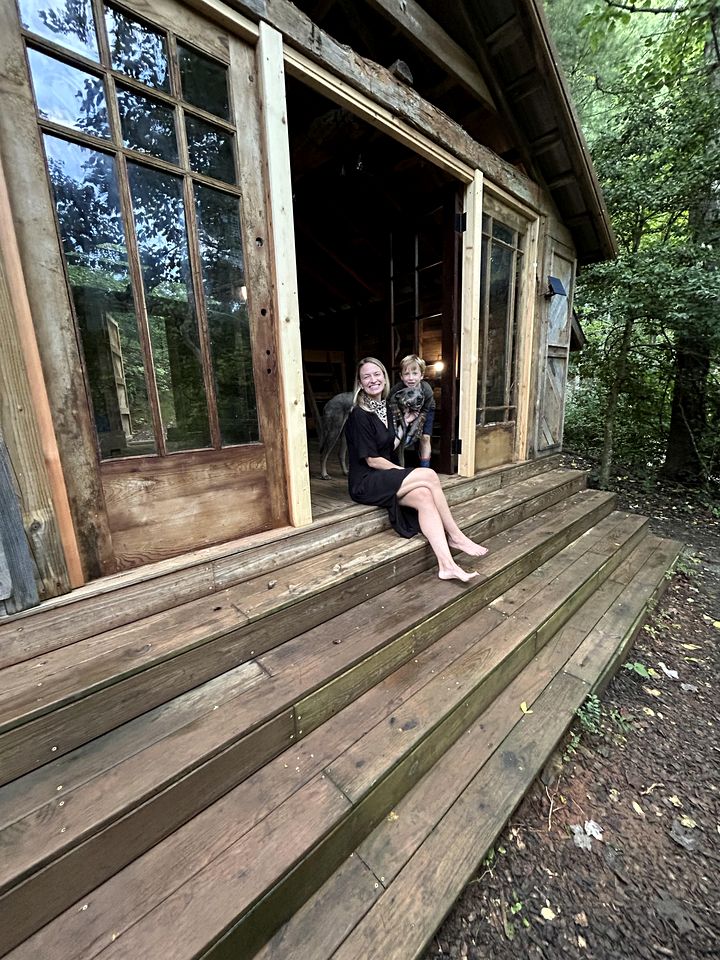 Unique Barnwood Cabin Retreat with Fire Pit and Outdoor Adventure in Zirconia, North Carolina