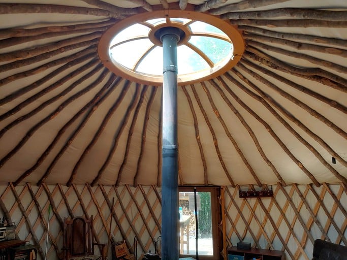 Yurts (United States of America, Chatham, New Hampshire)